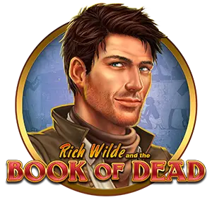 Book of Dead online slot logo