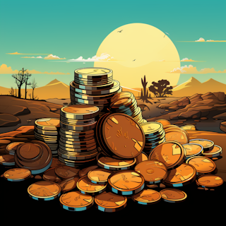 Illustration for ZAR casinos in South Africa article
